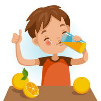 Boy drinking Boy drinking